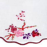 Roseraie et Baies Embroidered Placemat